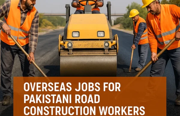 overseas jobs for Pakistani road construction workers