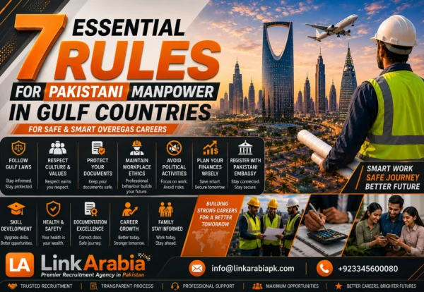 Pakistani Manpower in Gulf Countries