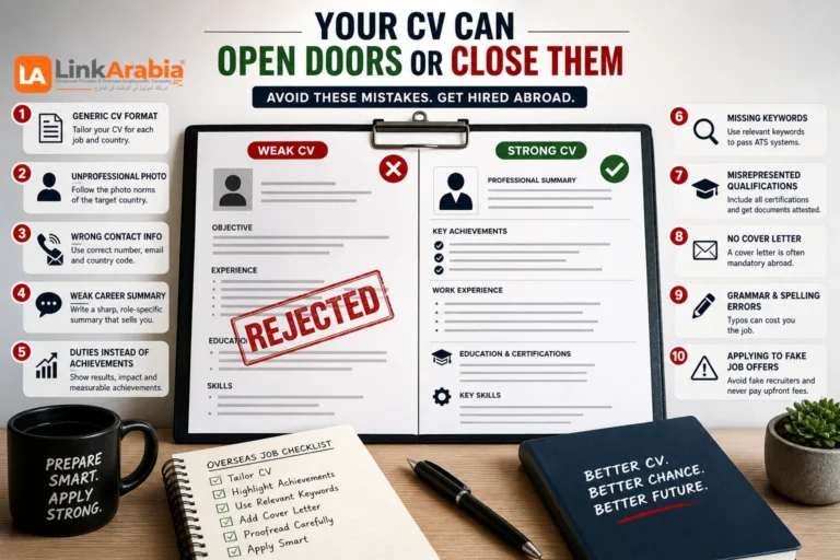 resume CV mistakes overseas jobs Pakistan