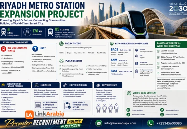 Riyadh Metro Station Expansion Project