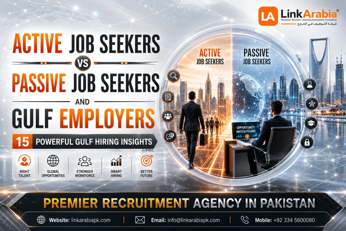 Active Job Seekers vs Passive Job Seekers: 15 Powerful Gulf Hiring Insights
