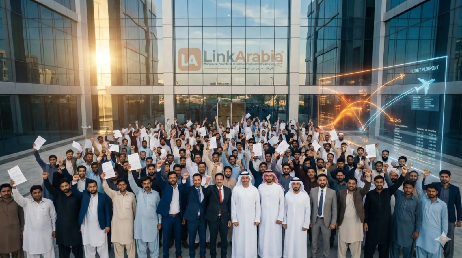 LinkArabia | Premier Recruitment Agency in Pakistan 1 LinkArabia global recruitment